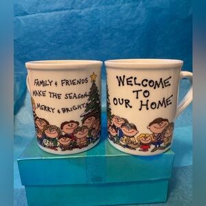 Coffee Cup Mug Papel Welcome to Our Home
FAMILY e FRIENDS.   Set of 2